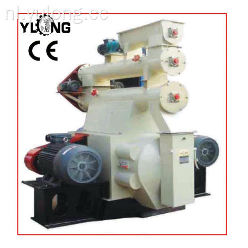 YULONG 1-1.5t / H HKJ250 Diervoederpelletsmachine voor verkoop